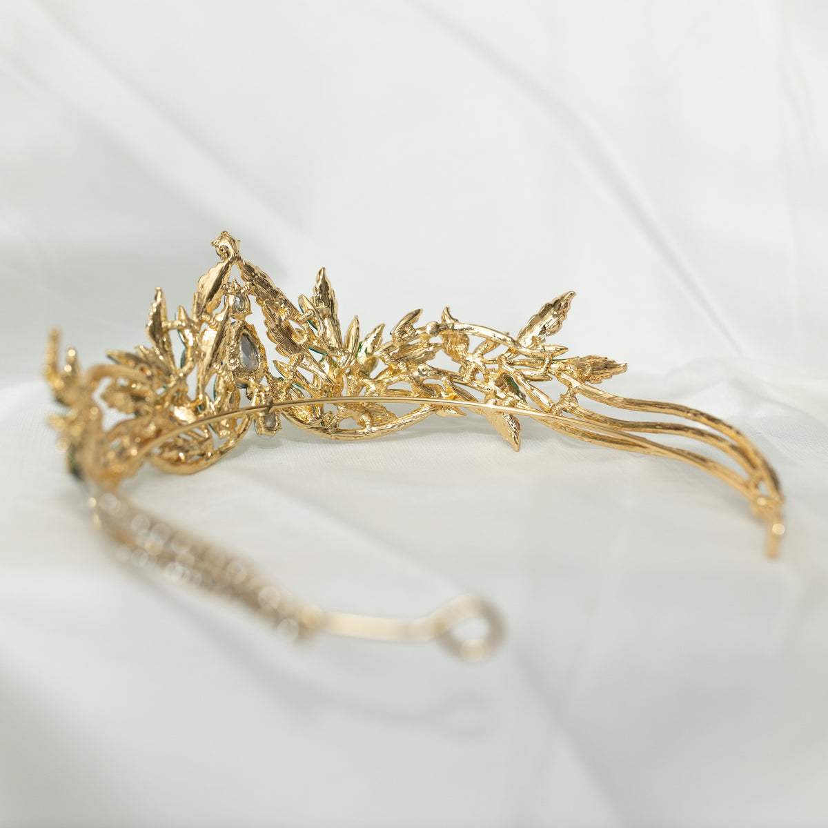 Arwen's Tiara in Green & Gold