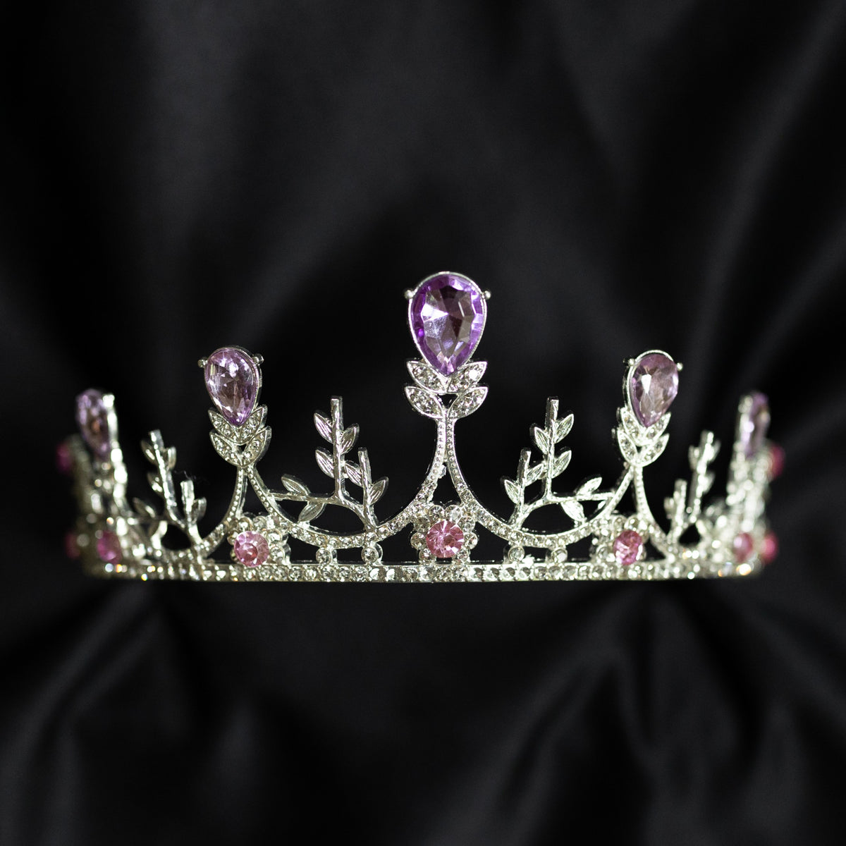 Bianca's Tiara in Lavender Purple & Silver – Auburn & Main