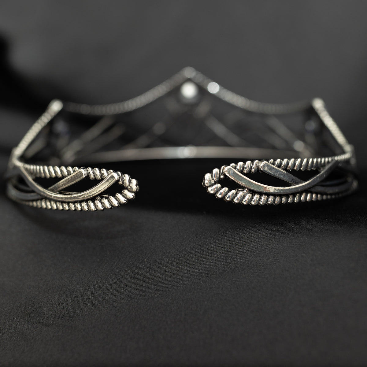 Bruno’s Crown in Blue & Silver
