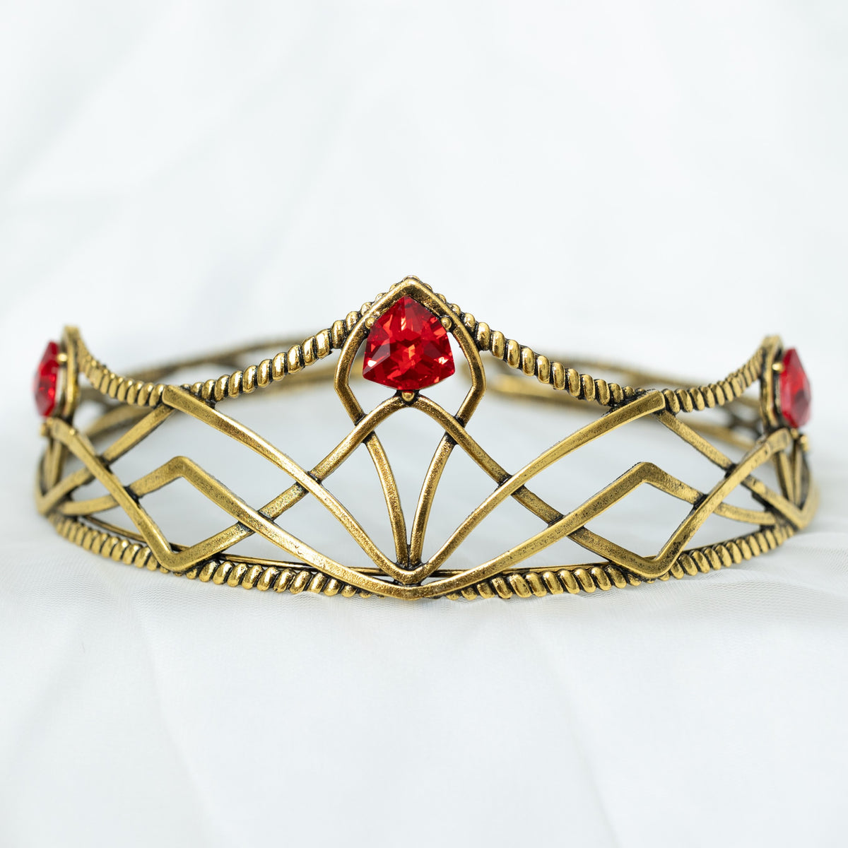 Bruno’s Crown in Antique Red & Gold