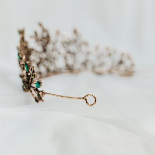 Ingrid's Tiara in Green