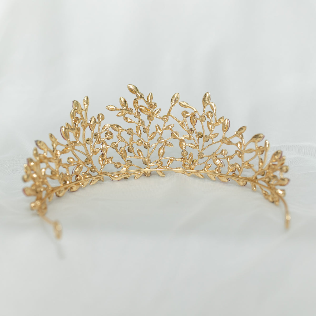 Ingrid's Tiara in Red & Gold