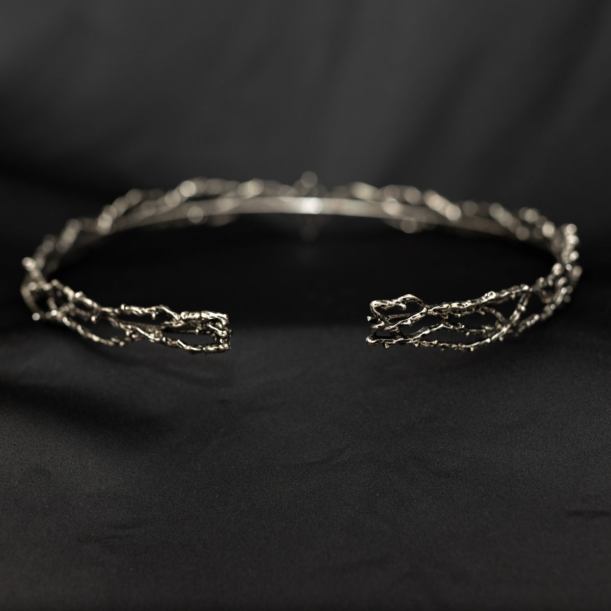King's Crown in Silver & Green