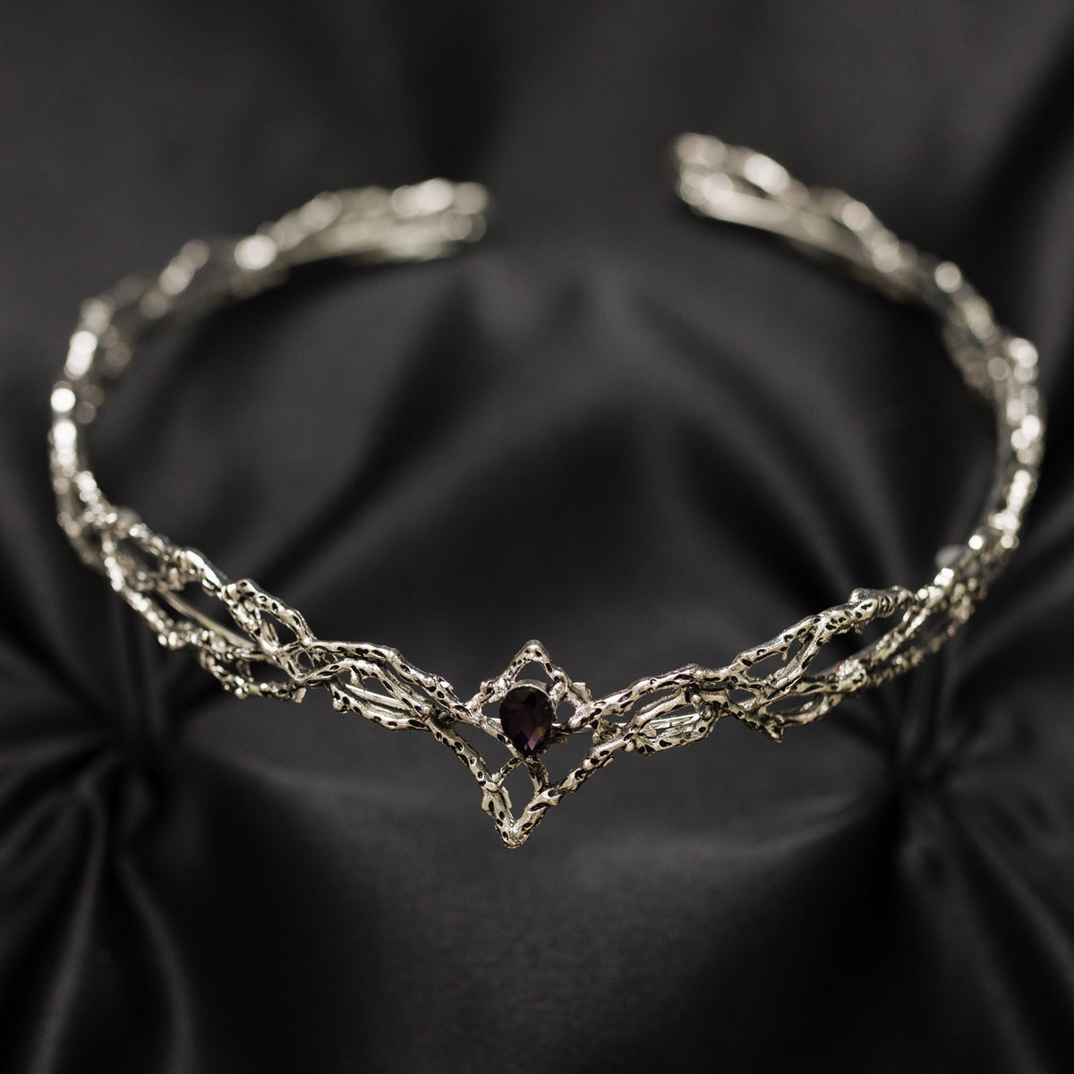 King’s Crown in Purple & Silver