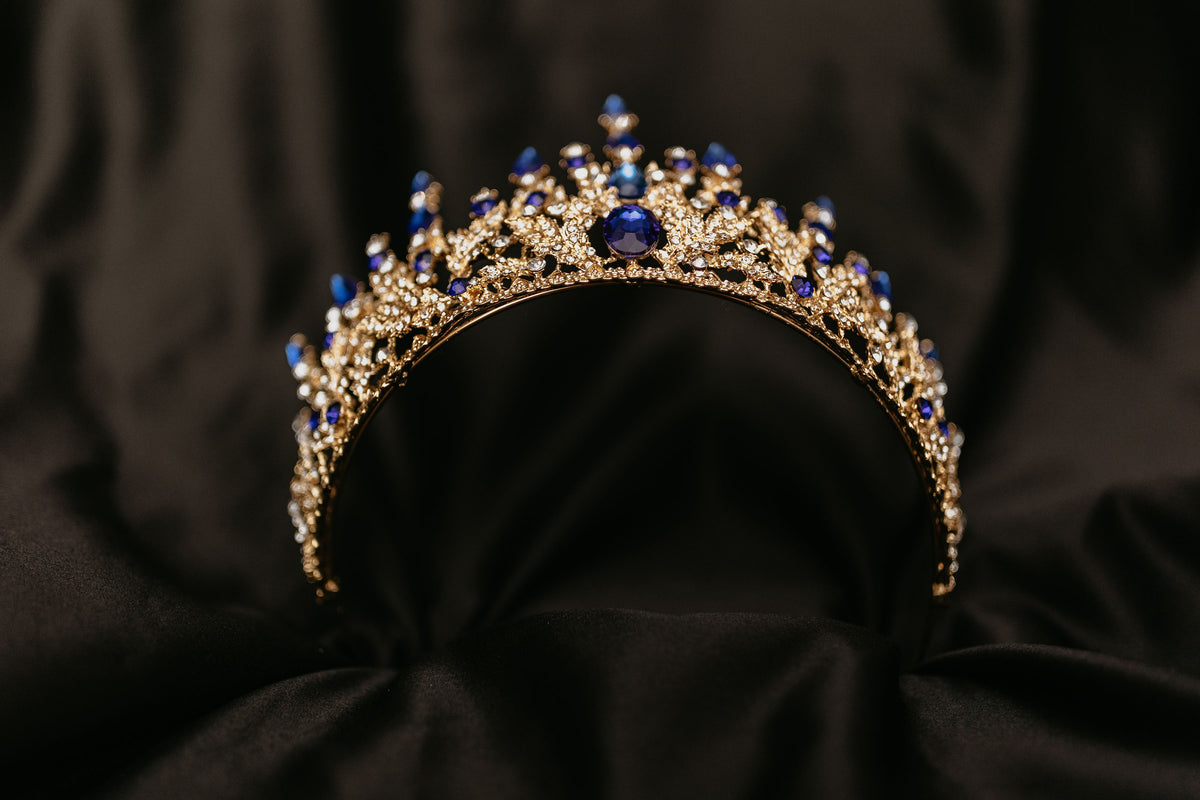 Helena's Tiara in Blue
