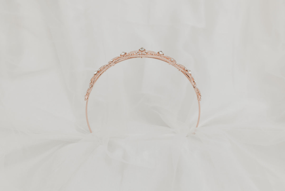Elyse's Tiara in Rose Gold
