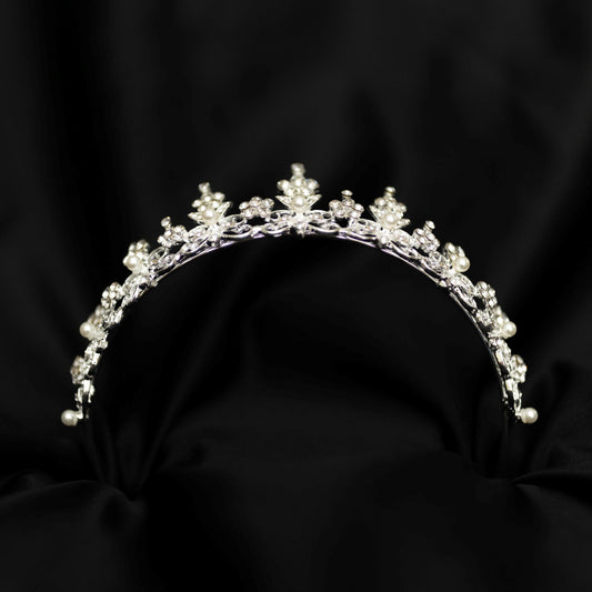 Amber's Tiara in Silver