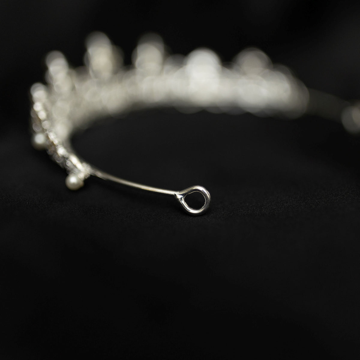 Amber's Tiara in Silver