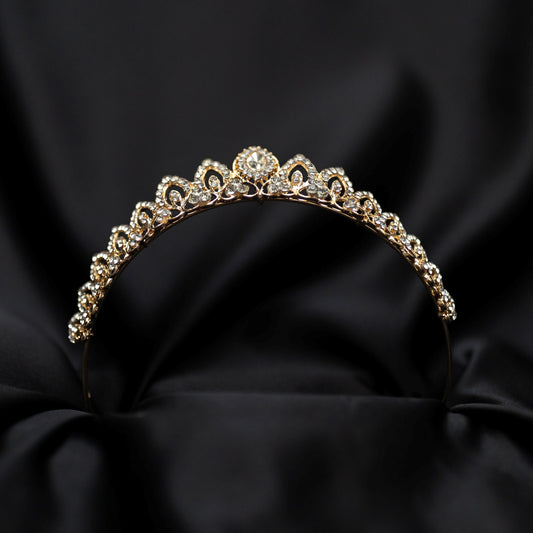 Amelia's Tiara in Gold - Bottom