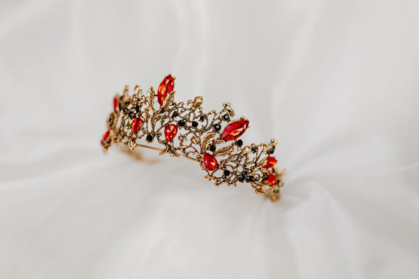 Esme's Tiara in Red