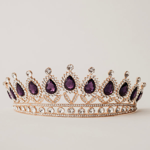 Saya's Tiara in Dark Purple