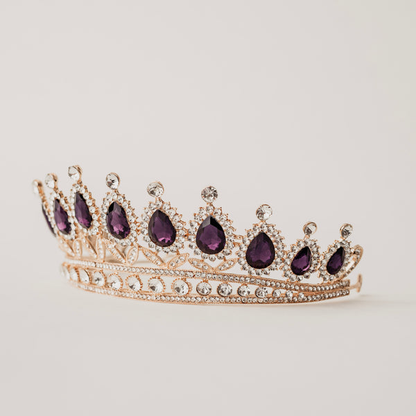 Saya's Tiara in Dark Purple