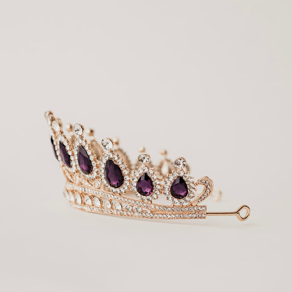 Saya's Tiara in Dark Purple