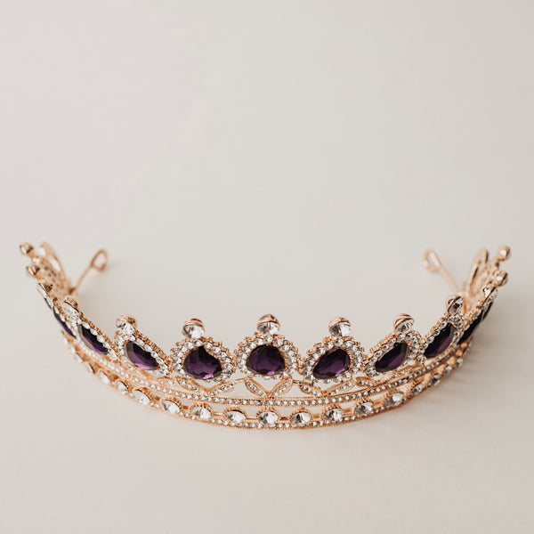 Saya's Tiara in Dark Purple