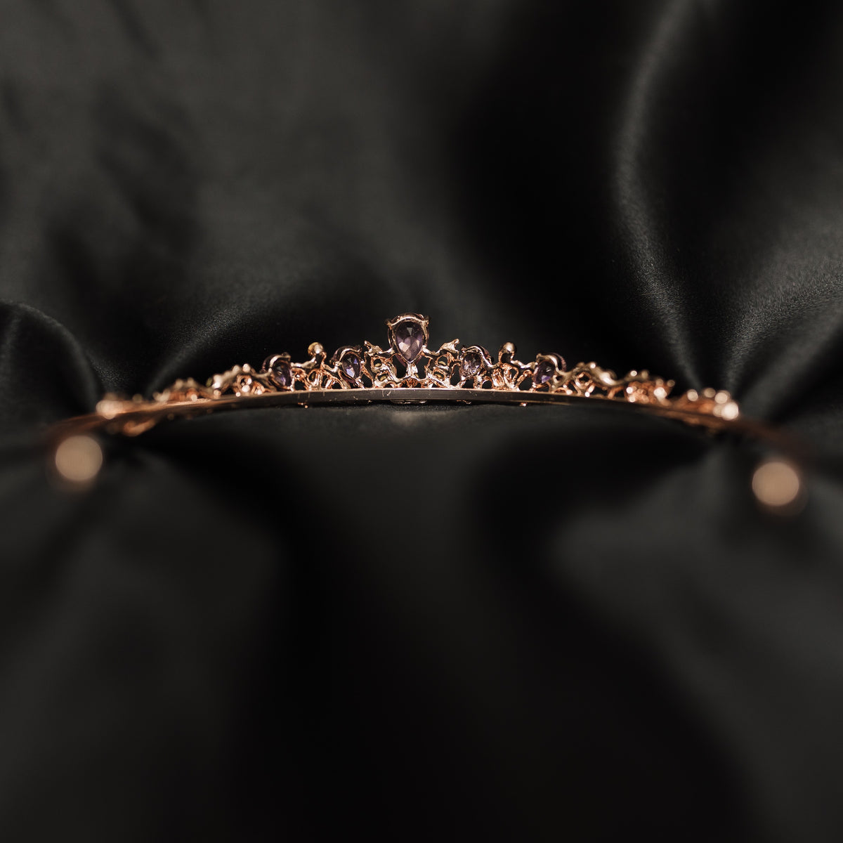 Sadie's Tiara in Pink & Rose Gold