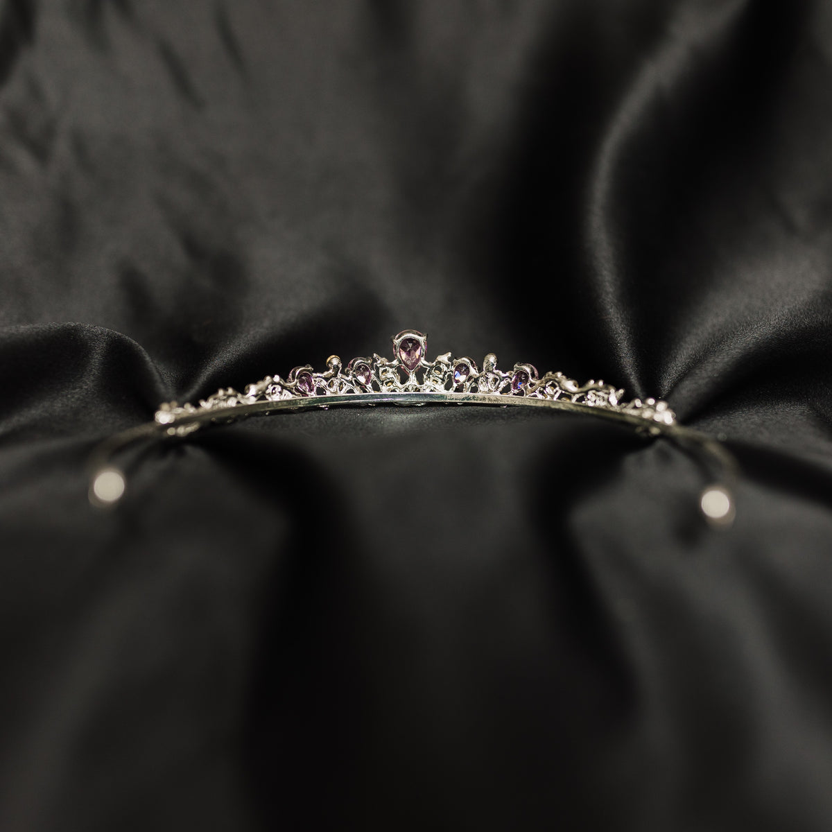 Sadie's Tiara in Pink & Silver