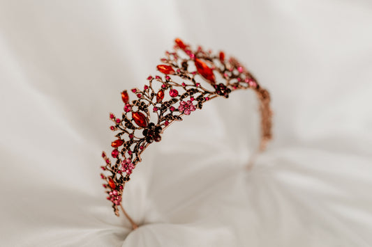 Vera's Tiara in Red