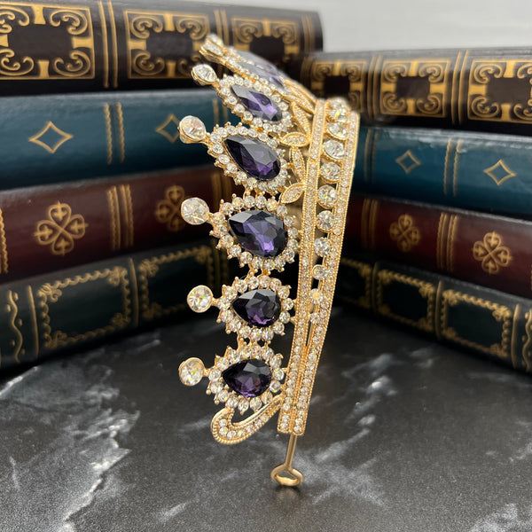 Saya's Tiara in Dark Purple