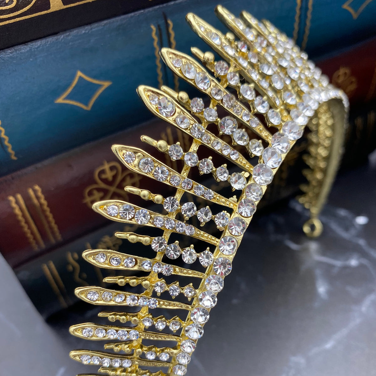 Theia’s Tiara in Gold