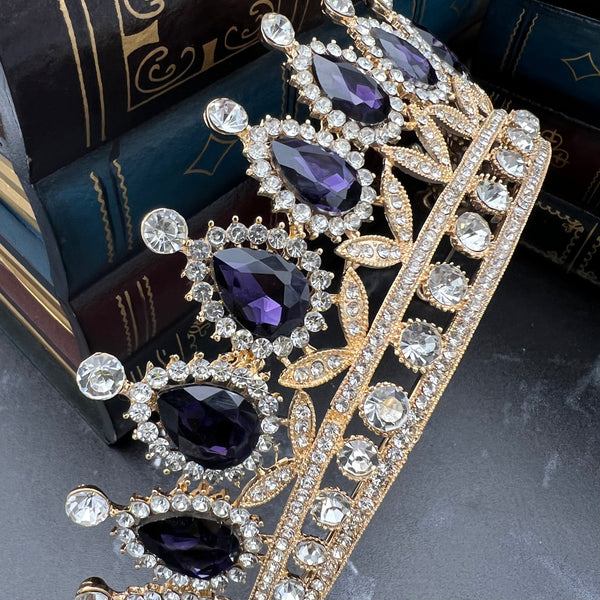 Saya's Tiara in Dark Purple