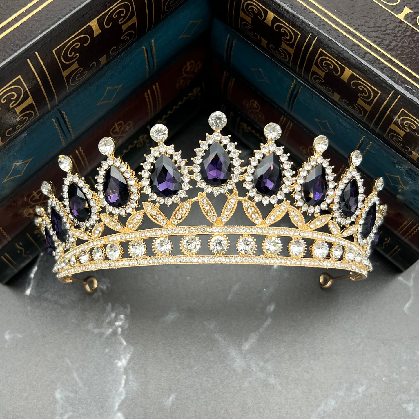 Saya's Tiara in Dark Purple