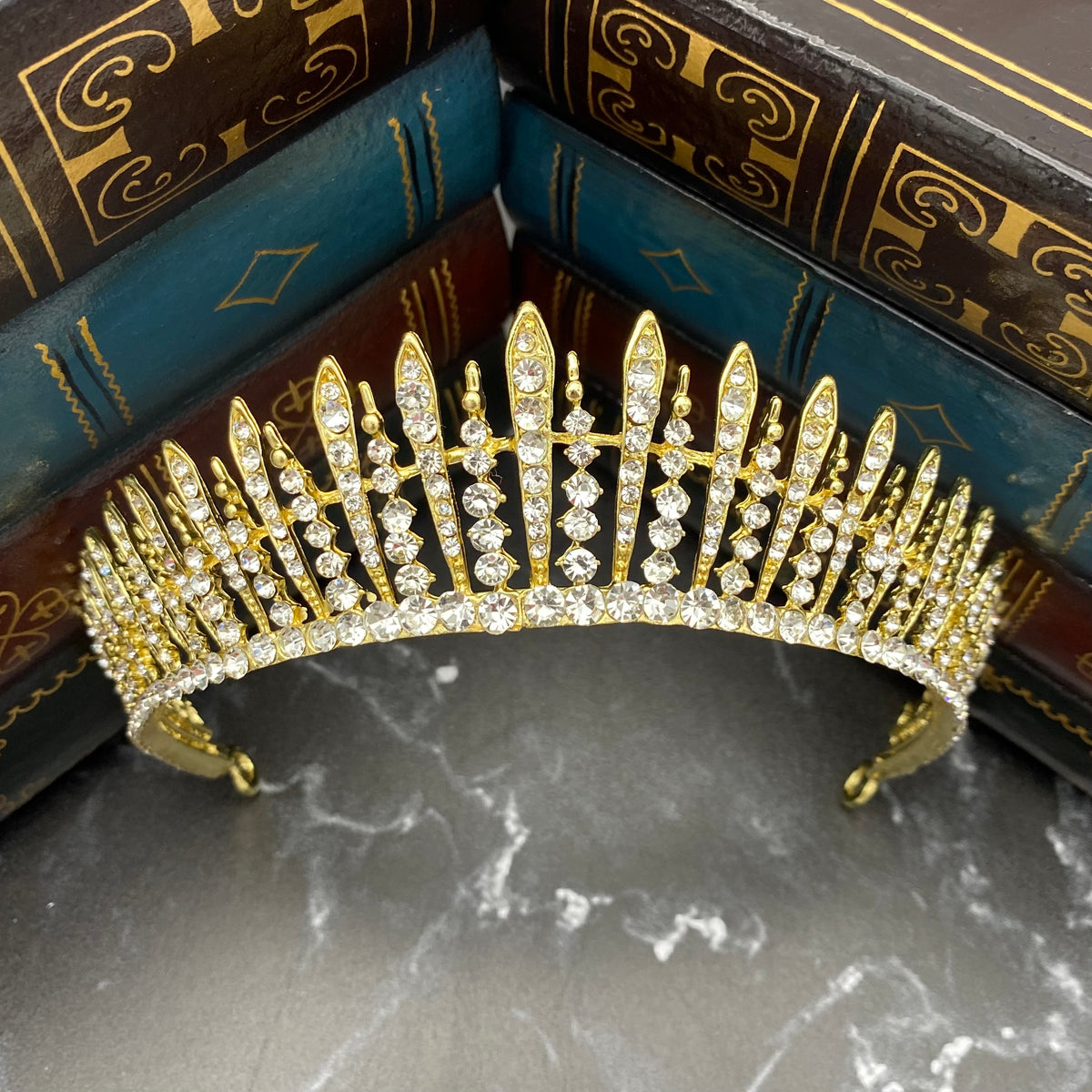 Theia’s Tiara in Gold
