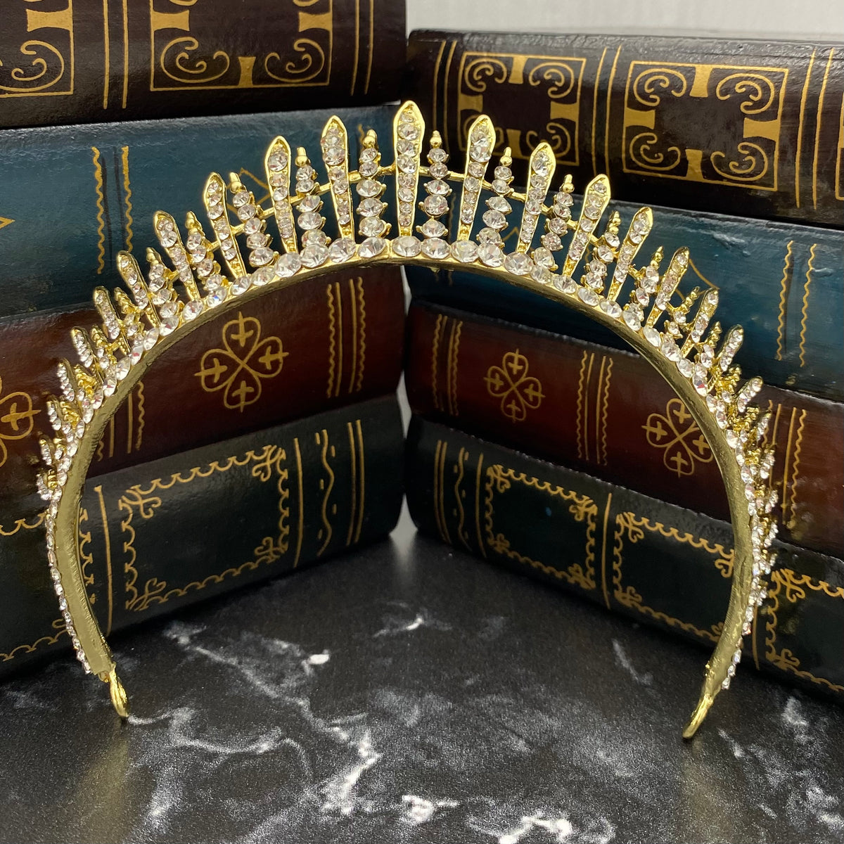 Theia’s Tiara in Gold