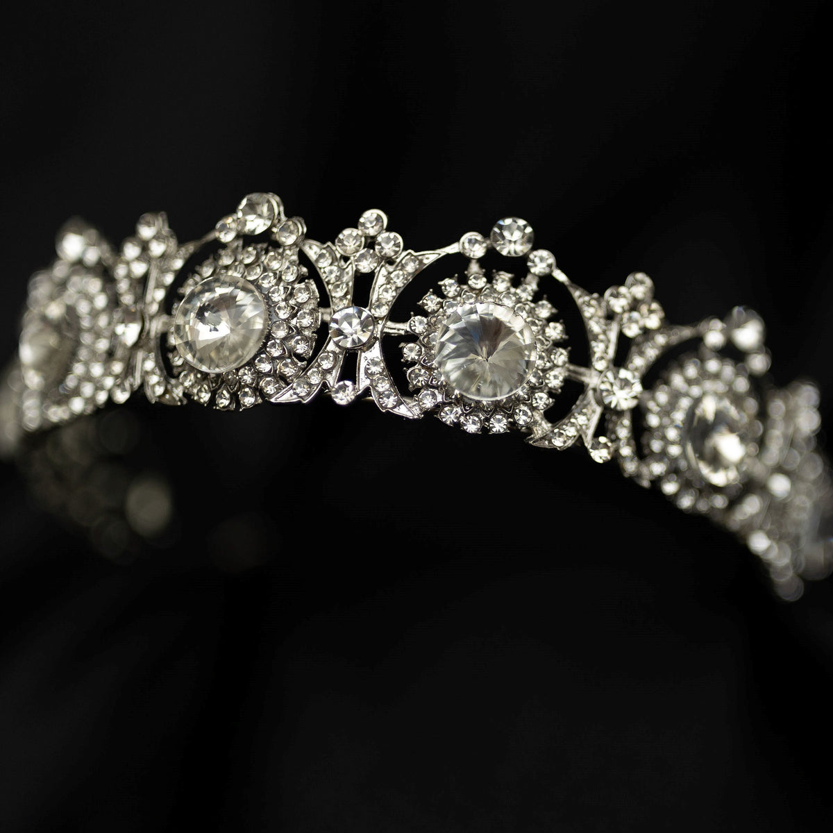 Vanessa's Tiara in Silver