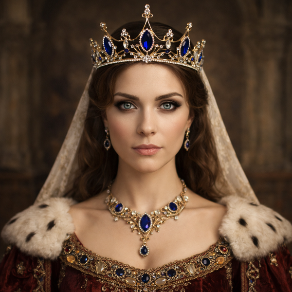 Marissa's Tiara in Blue