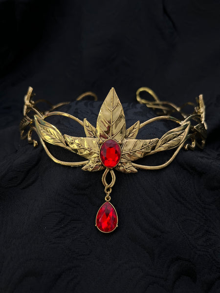 Henry's Crown in Red & Gold