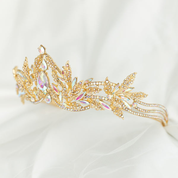 Arwen's Tiara in Opal & Gold
