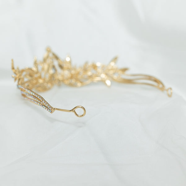 Arwen's Tiara in Opal & Gold