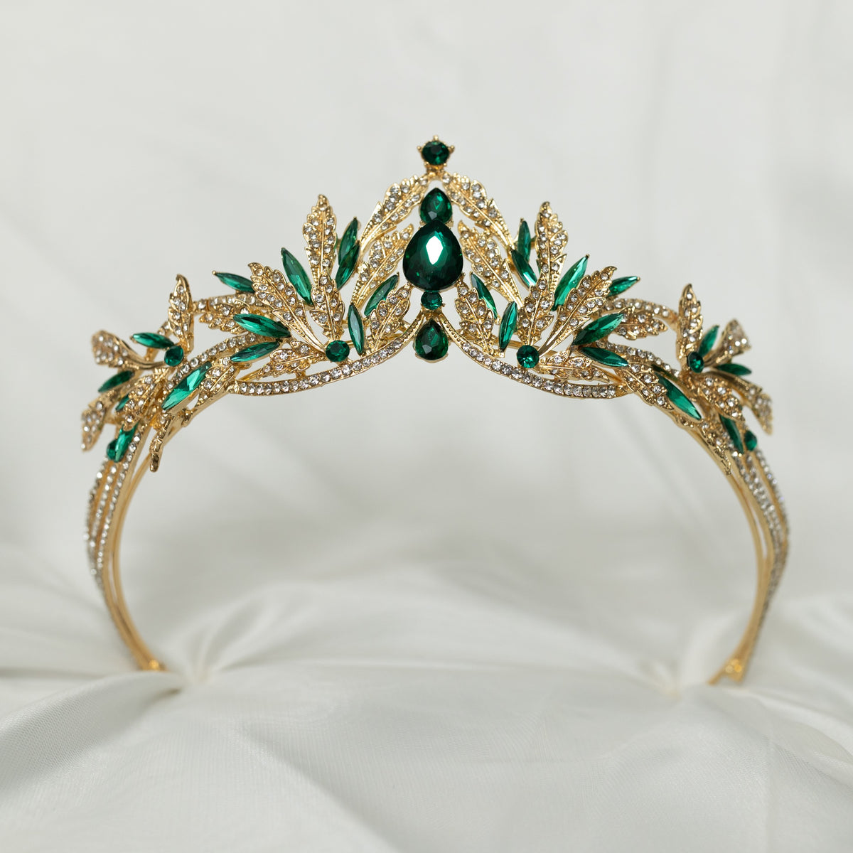 Arwen's Tiara in Green & Gold