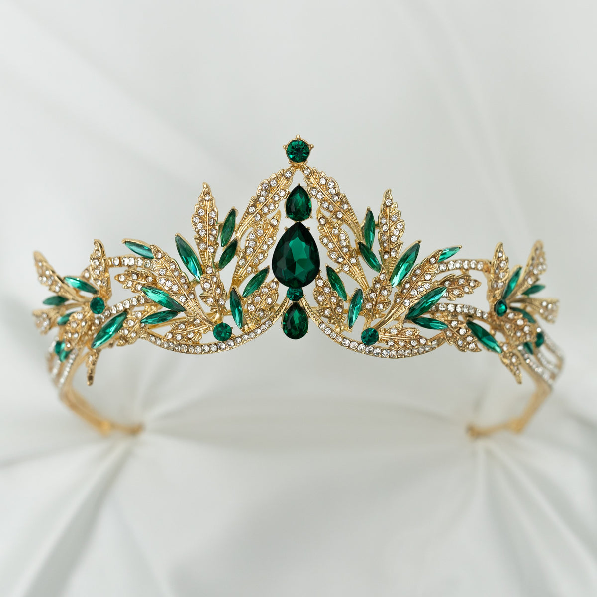 Arwen's Tiara in Green & Gold