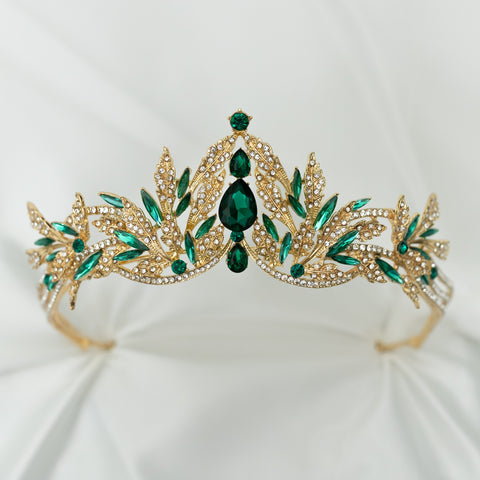 Arwen's Tiara in Green & Gold