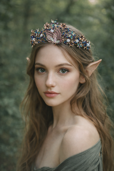 Anna's Butterfly Tiara