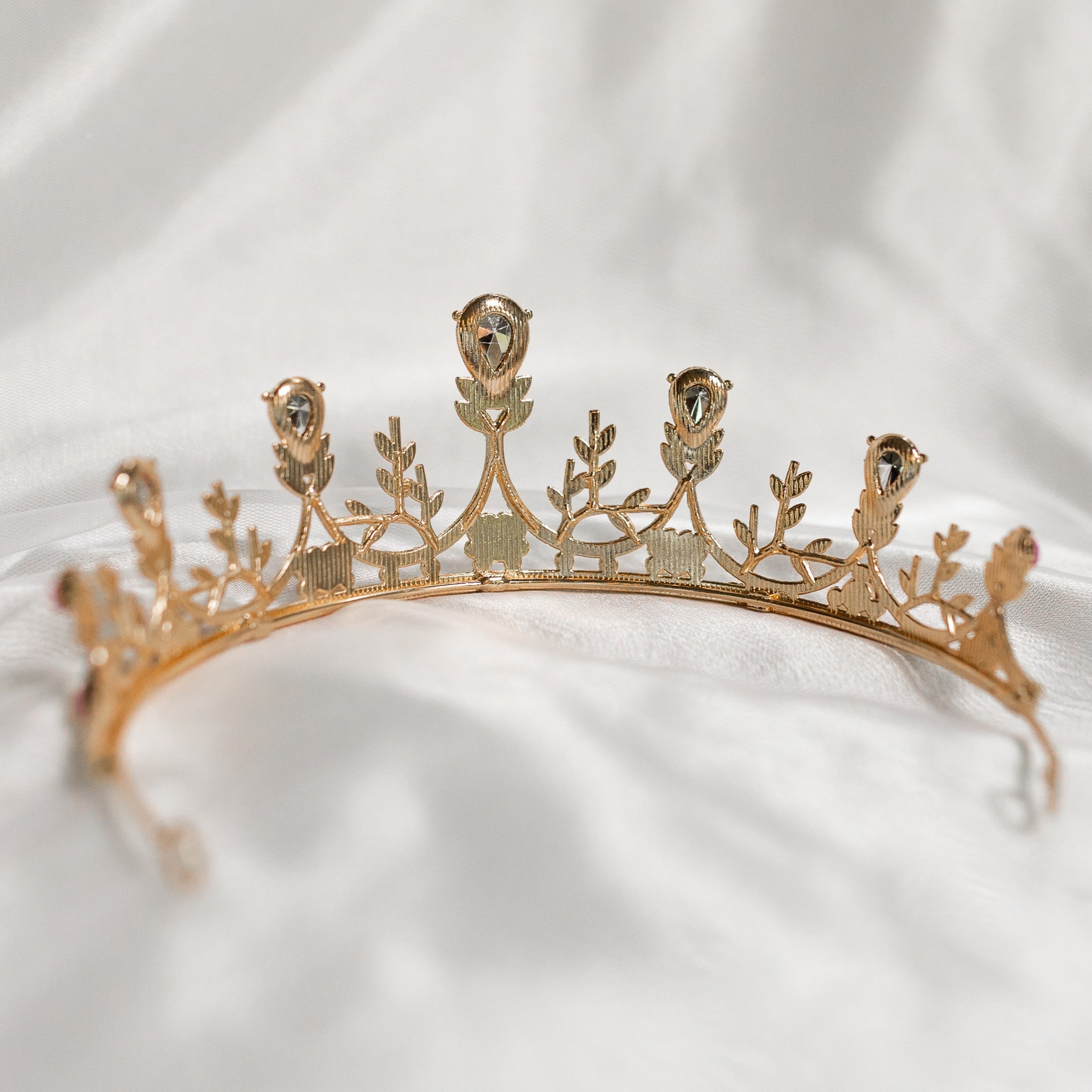 ✧tiara✧ ★2本 Bianca's Tiara in Lavender Purple and Gold – Auburn & Main
