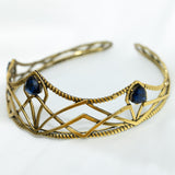Bruno’s Crown in Antique Gold & Blue
