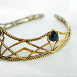 Bruno’s Crown in Antique Gold & Blue