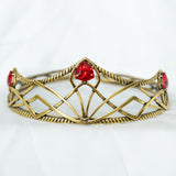 Bruno’s Crown in Antique Gold & Red