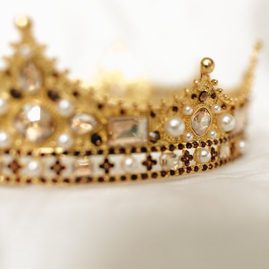 Cecily's Tiara in Orange