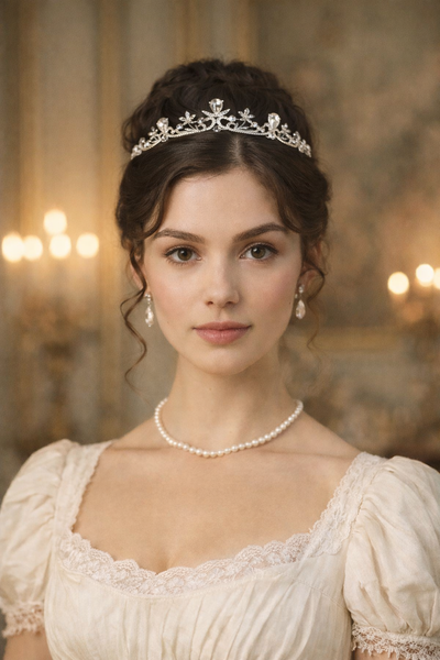 Molly's Tiara in Silver