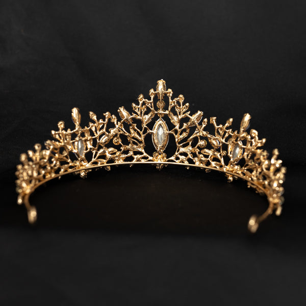 Felicity's Tiara in Blue & Gold