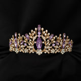 Felicity’s Tiara in Lavender & Gold
