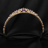 Felicity’s Tiara in Lavender & Gold
