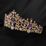 Felicity’s Tiara in Lavender & Gold