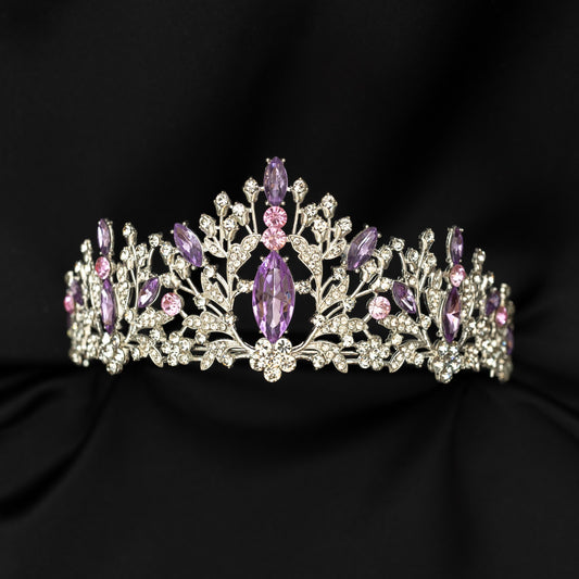 Felicity’s Tiara in Lavender & Silver