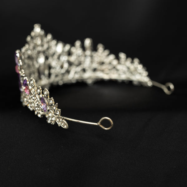 Felicity’s Tiara in Lavender & Silver