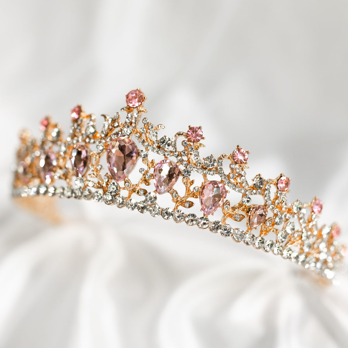Finley’s Tiara in Pink & Gold