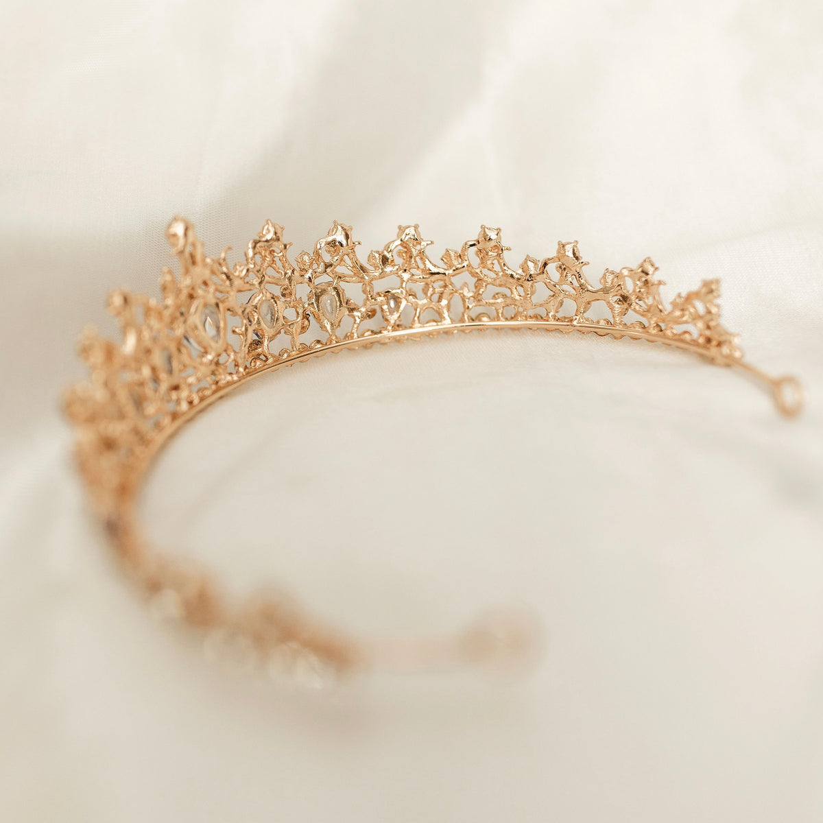 Finley's Tiara in Blue & Gold